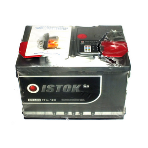 Аккумулятор стартерный (ISTOK) 6СТ-77 А3 (276x175x190)