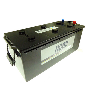 Аккумулятор стартерный (NORD) 6СТ-190 А3 190Ah EN1250 Universal (513x223x217)  (+/-)