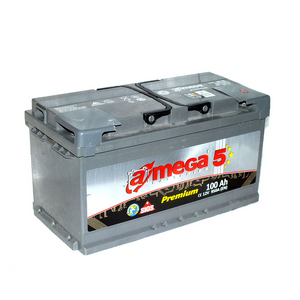 Акумулятор стартерний A-MEGA PREMIUM (M5) 6СТ-100 А3 100Ah EN950 (353x174x190) Євро  (-/+)