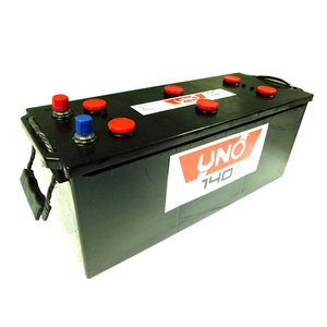 Акумулятор стартерний (UNO) 6СТ-140 А3 140Ah EN900 Universal (513x189x217)  (+/-)