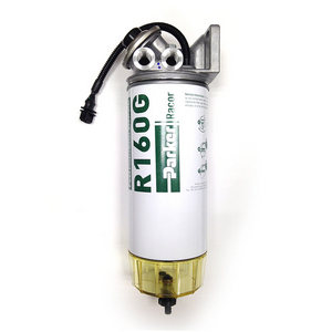 Фільтр паливний сепаратор 20 мкм з підігрівом палива 12 / 24В 200 Вт (Racor)