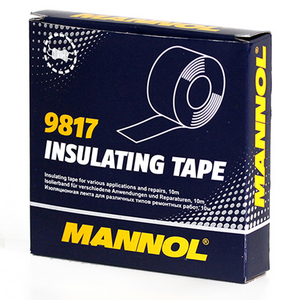 9817 Insulating Tape 19 мм/10 м/Лента изоляционная полиэфирная 19 мм*10 м изолента  Mannol