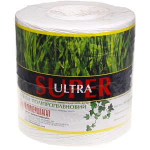 Шпагат поліпропіленовий кручений 1400 тех. білий (ULTRA SUPER 700) 5 кг (в-во ПОЛІМЕРШПАГАТ)