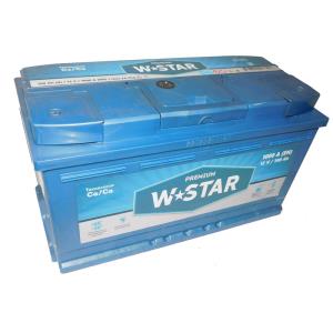 Акумулятор стартерний (W STAR Premium KAINAR) 6СТ-100 А3 100Ah EN1000 (353x175x190) Евро(-/+)