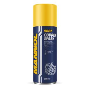 9887 Copper spray 250 ml/Змазка мідна Mannol COPPER SPRAY аерозоль 250 мл.