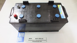 Акумулятор стартерний ISTA Classic 6СТ-190 Аз (518х240х242)