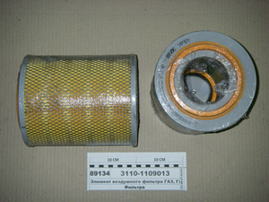 Елемент повітряного фільтра ГАЗ, ГАЗель дв.406 з дном низький 215мм (Альфа AF-159)