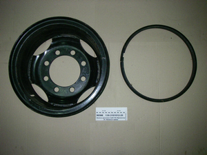Колесо дисковое ЗиЛ-130 в сборе с кольцами