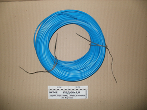 Трубка гальм. (ПВХ) D=6х1,0 високого тиску блакитна (SP)