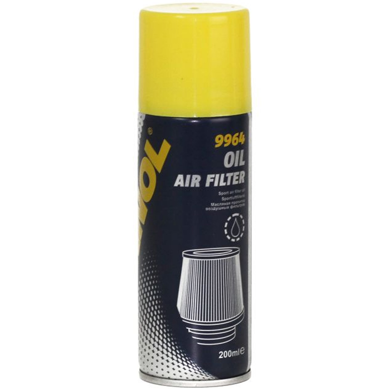 9964 Air Filter Oil 200 ml/Пропитка масляна для повітряних фільтрів Mannol 0,2 л.