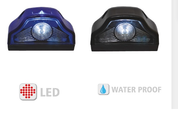 Ліхтар LED підсвічування номера водонепроникний