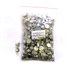 Заклепка 10х15 алюм. (1кг, 250шт) (ВТМ S.I.L.A.) 10х15