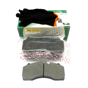 Колодка гальмівна КАМАЗ-4308 для дискового гальма (к-кт 4шт в коробці) (Tribo AutoParts)