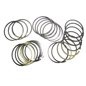 Кільця поршньові комплект на двигун (чорно-білі) (вир-ва КАМАЗ)