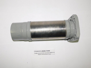 Гофра вихлопної системи IVECO 105х350 мм з фланцем (TIGEAR) 01.0828.1540