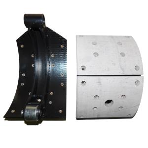 Колодка гальмівна з накладками в зб. права (вио-во Трібо) 5...