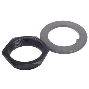 Гайка маточини ліва сторона для блокпідшипника з шайбою FORD 1833, 1848, 2533, 2633, F-MAX T330297