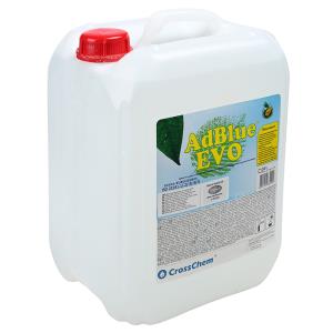 Реагент AdBlue EVO 10л для снижения выбросов оксидов азота NOx и очистки системы SCR (мочевина CrossChem)