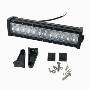 Фара LED рабочая 72W; 24 ламп, прямоугодьный корпус, гибрид...