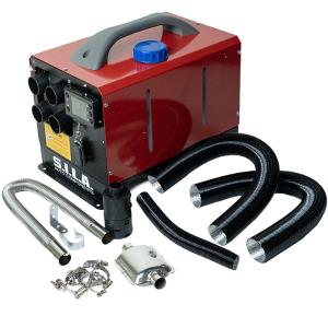 Опалювач автономний 5 кВт, 12В, 4 виводи (пластик), дизельний моноблочний з пультом ДУ (повний комплект) 194167