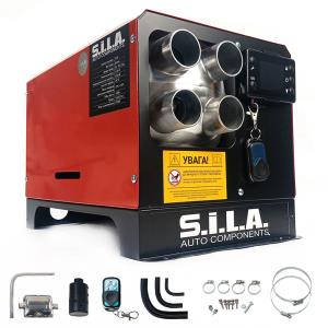 Опалювач автономний 5 кВт, 12В, 4 виводи (алюміній), дизельний моноблочний з пультом ДУ (повний комплект) 194170