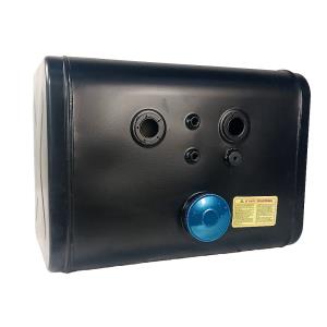 Бак паливний 125 л (405х498х680 мм) з кришкою, 3 отвори під...