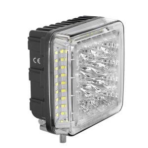 Фара LED прямокутна 27W, 16+36 ламп, 107*109мм, комбіновани...