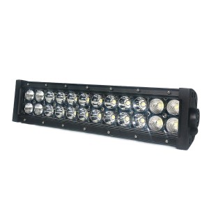Фара LED прямоугольная 72W, 24 лампи, L=36 см, гибридный лу...