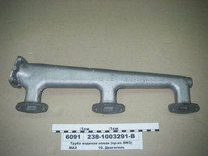 Труба водяна 238 ліва (в-во ЯМЗ)