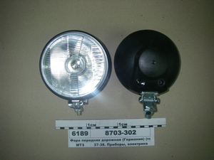 Фара передня дорожня пластик (вертикальне виконання) ліва R2 45 / 40W 12V (пр-во Бел-фер)