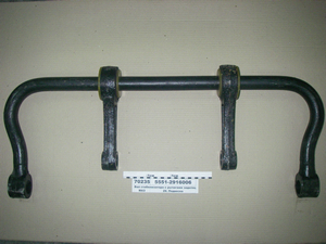 Вал стабілізатора з важелями задн/підв (вир-во МАЗ)