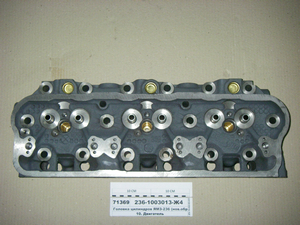 Головка циліндрів ЯМЗ-236 (нов.обр.) без клапанів (пр-во ЯМЗ) 236-1003013-Ж4