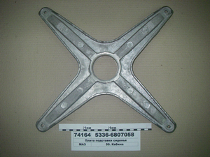 Плита підставки сидіння