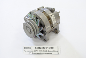 Генератор (28V, 80A) МАЗ, БелАЗ (з-д їм. Тарасова)