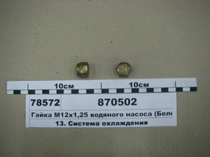 Гайка М12х1, 25 водяного насоса (Белебей)