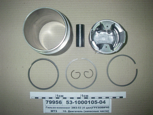 Гільзо-комплект ЗМЗ-53 (4 цил) 92,0 мм без кілець (Кострома)