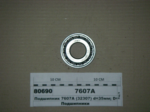 Підшипник 7607А (32307) d = 35мм; D = 80мм (KG, ZWZ, АПП)