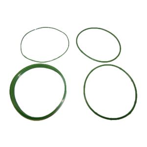 Кільце гільзи ущільнювальне (3 шт) силікон, зелені (КАМРТИ)