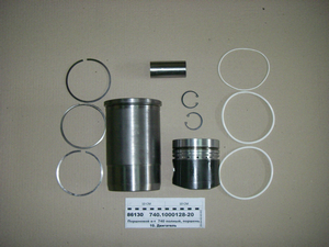 Поршневий к-т 740 повний, низький поршень (пр-ва КАМАЗ)