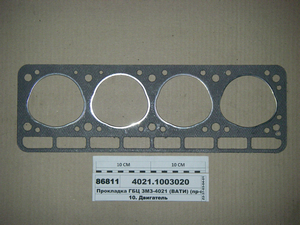 Прокладка ГБЦ ЗМЗ-4021 (ВАТІ) (вир-во ГАЗ)