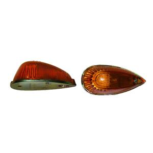 Ліхтар знак поїзда (крапля велика) оранж. 24V (пр-во Автоел...