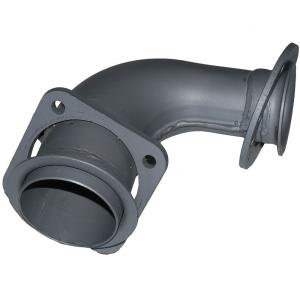 Патрубок L=162мм, H=155мм (в-во КАМАЗ)