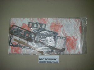 Р / к прокладок двигуна ГАЗ-51, -52 (повний) (пр-во Рось-Гума)