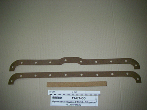 Прокладка піддона ГАЗ-51, -52 (рез-пробка)