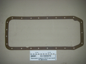 Прокладка піддона ГАЗ-53 (рез-пробка)