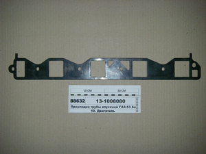 Прокладка труби впускний ГАЗ-53 бічна (Марта)