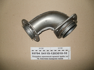 Патрубок приймальний L=162мм, H=120мм правий (Н. Челни)