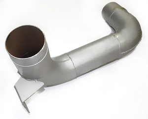 Труба глушника МАЗ-543208,543202 верхній вихлоп (S-подібна) (в-во Білорусь)